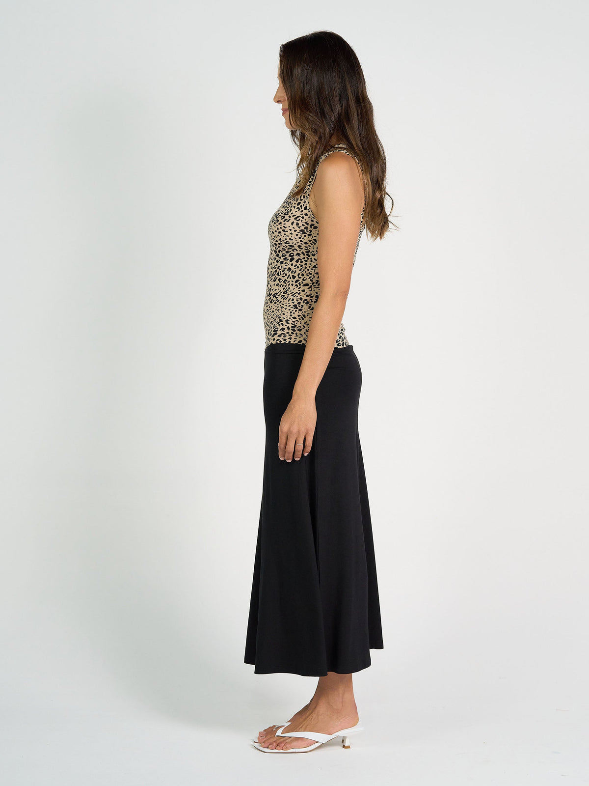 Lou Lou Kate Bamboo Tank (Brown Leopard)