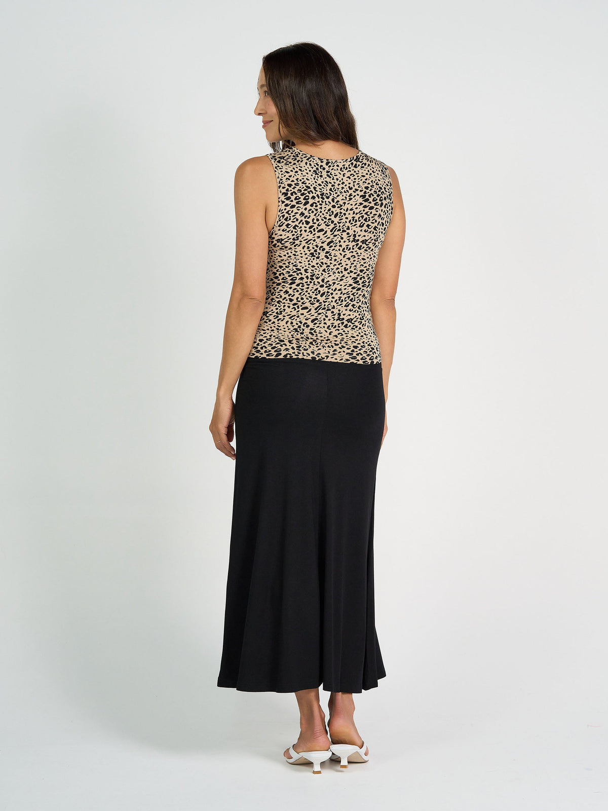 Lou Lou Kate Bamboo Tank (Brown Leopard)