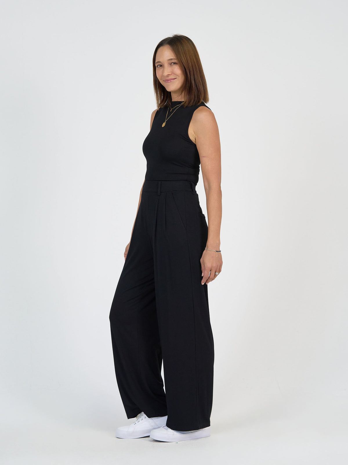 Lou Lou Kate Bamboo Tank (Black)