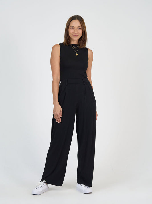 Lou Lou Kate Bamboo Tank (Black)