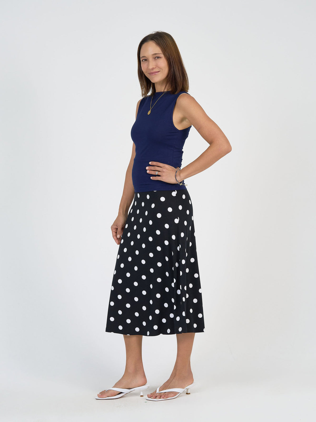 Lou Lou Kate Bamboo Tank (Navy)