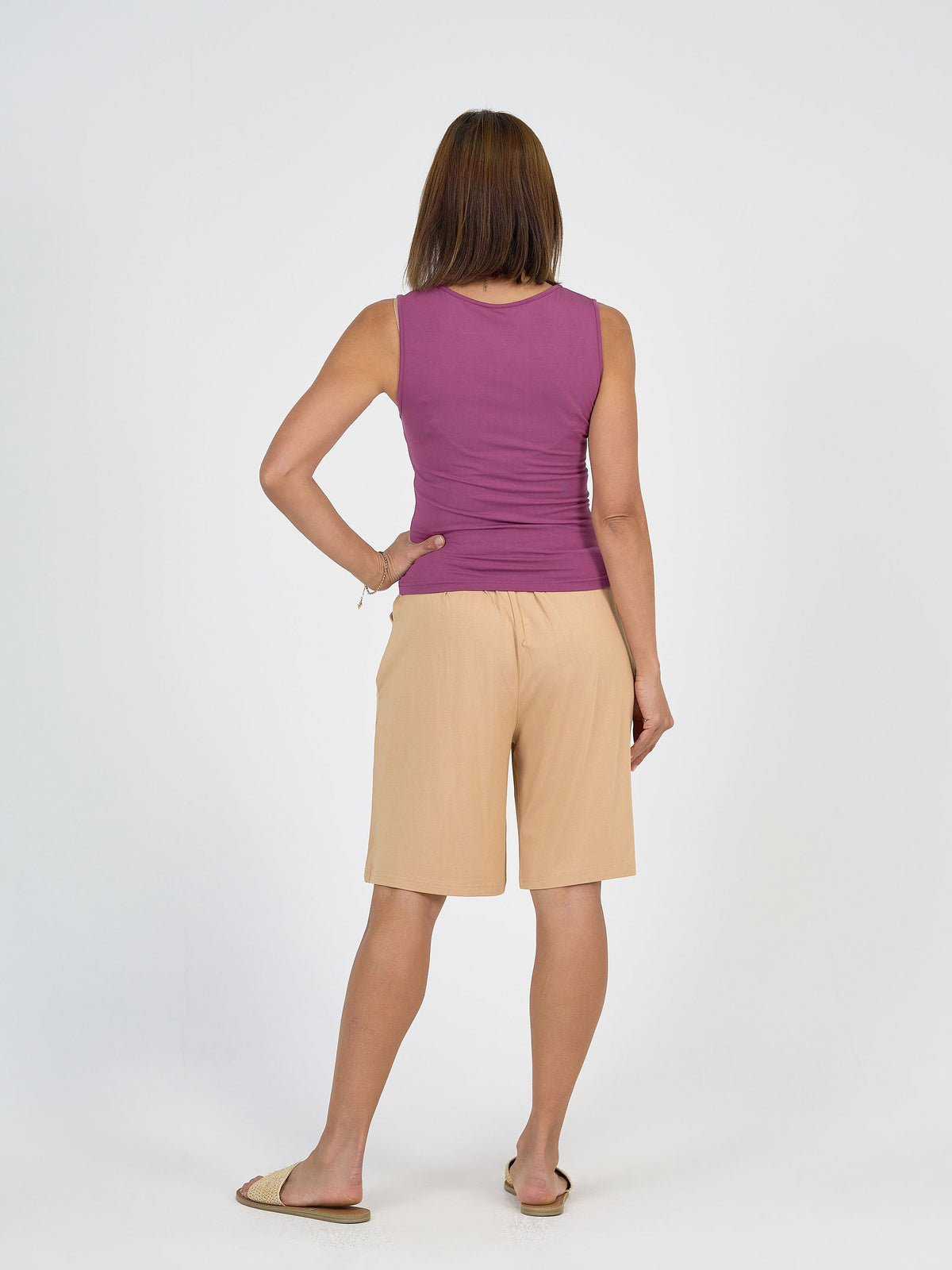 Lou Lou Kate Bamboo Tank (Plum)
