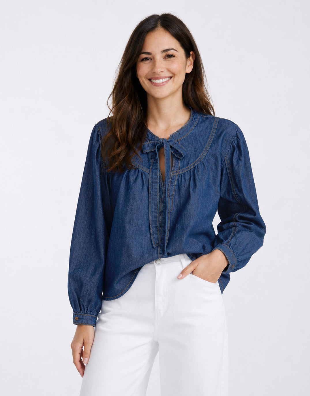 Kireina Kelly Shirt (Palisade Blue)