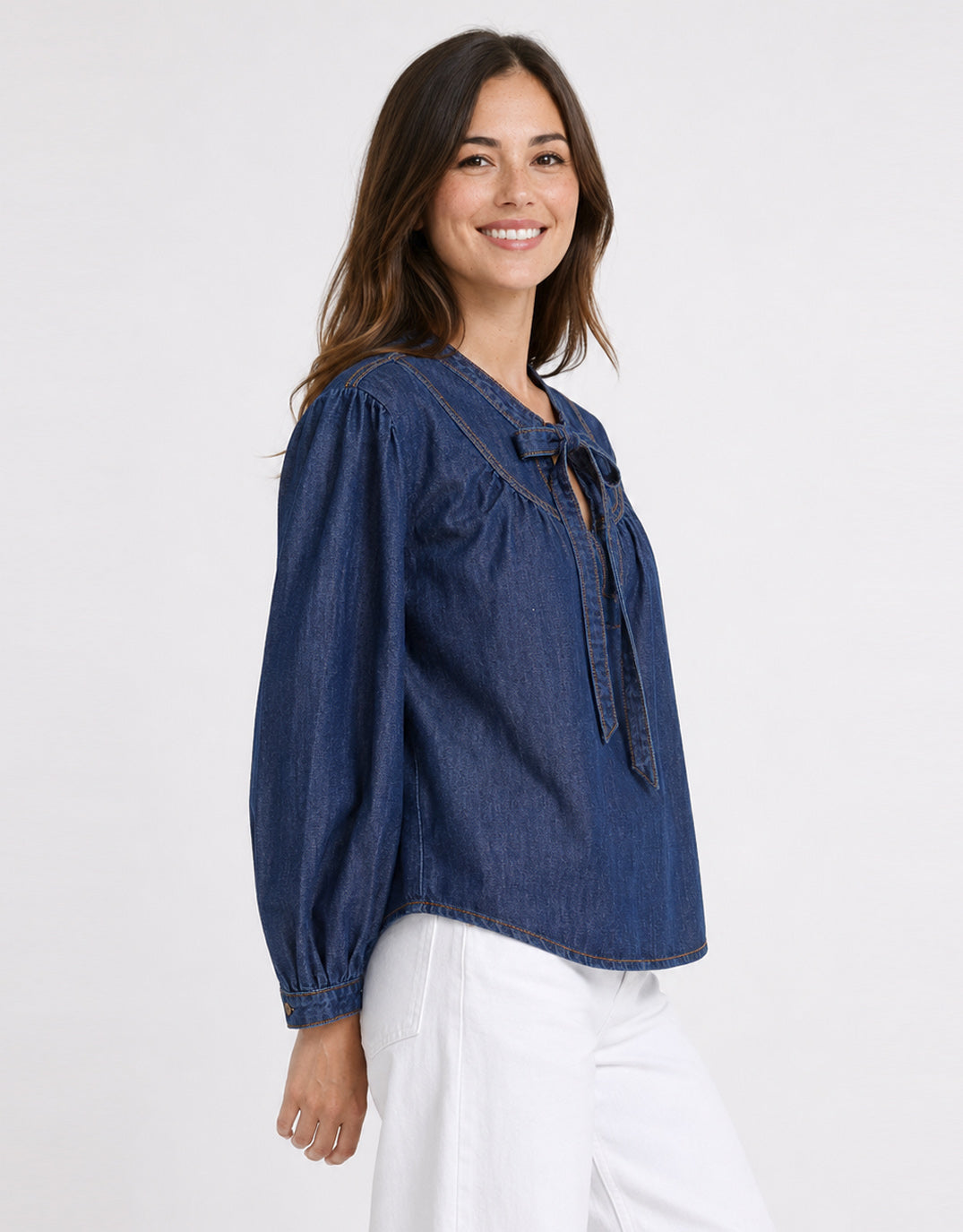 Kireina Kelly Shirt (Palisade Blue)