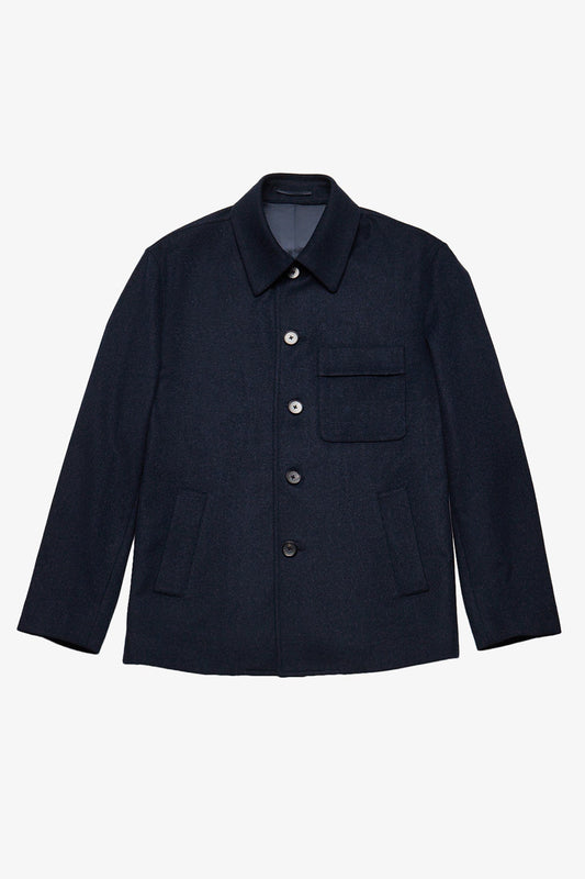 Anthony Squires Kesten wool/camel jacket (Blue)