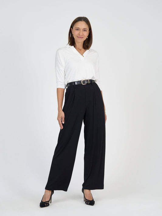 Image of a model wearing Tops. Product name - The Boardroom Set in Default Title colour by brand - Lou Lou