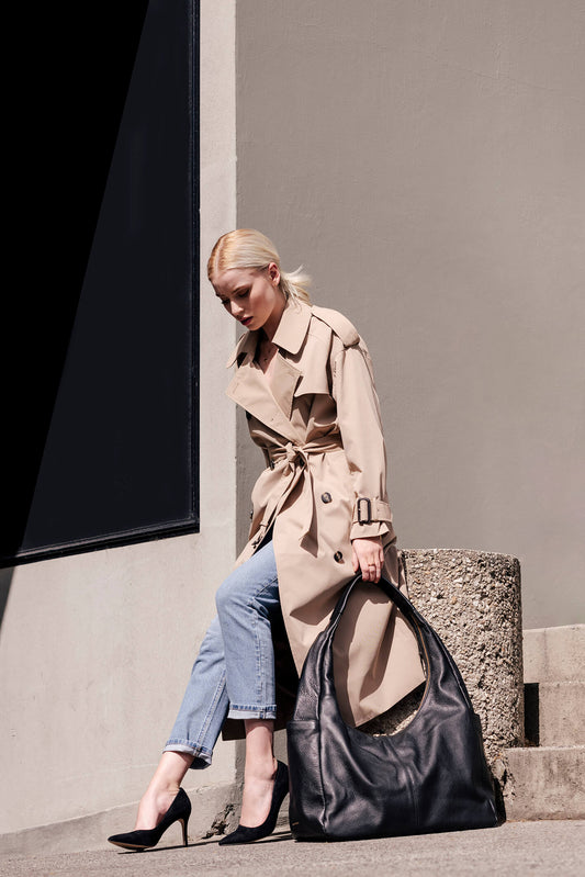 KINNON AMELIA TRAVEL + WEEKENDER BAG (Black)