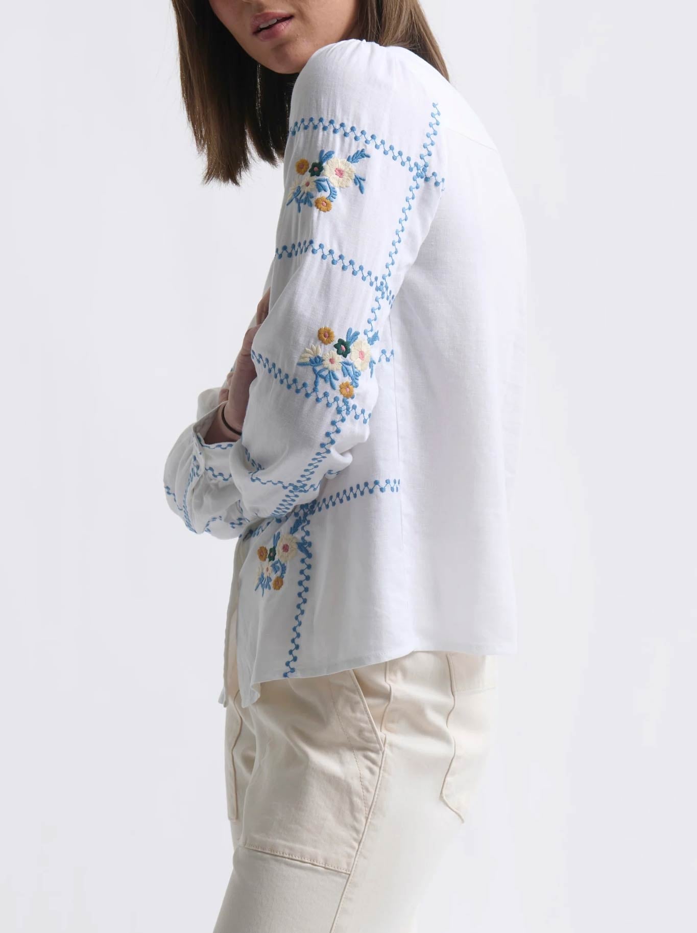 Kireina Carol Shirt (Coconut)