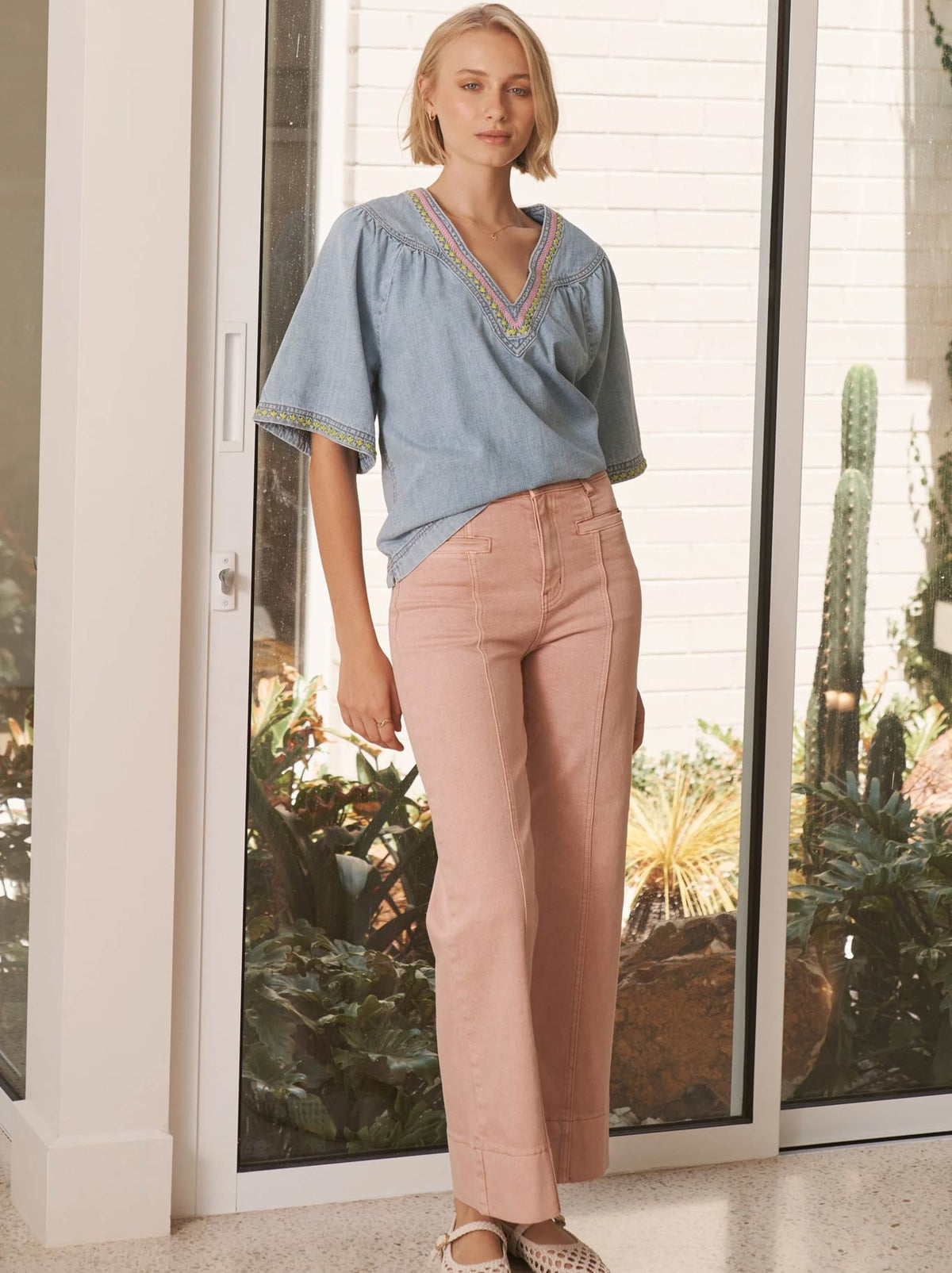 KIREINA CHARLIE JEAN (Musk Pink)