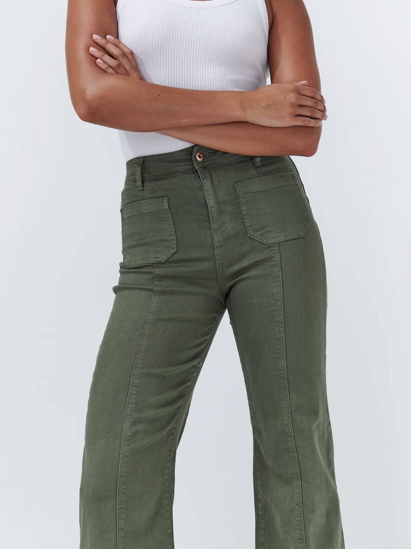 KIREINA FARRAH JEAN (Khaki)
