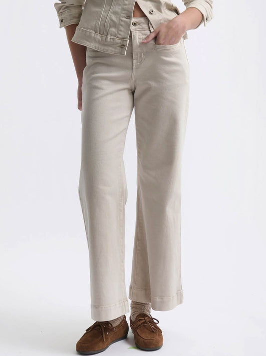 Image of Jeans. Productname: Kireina Freya Jean in Sand colour by brand - Kireina