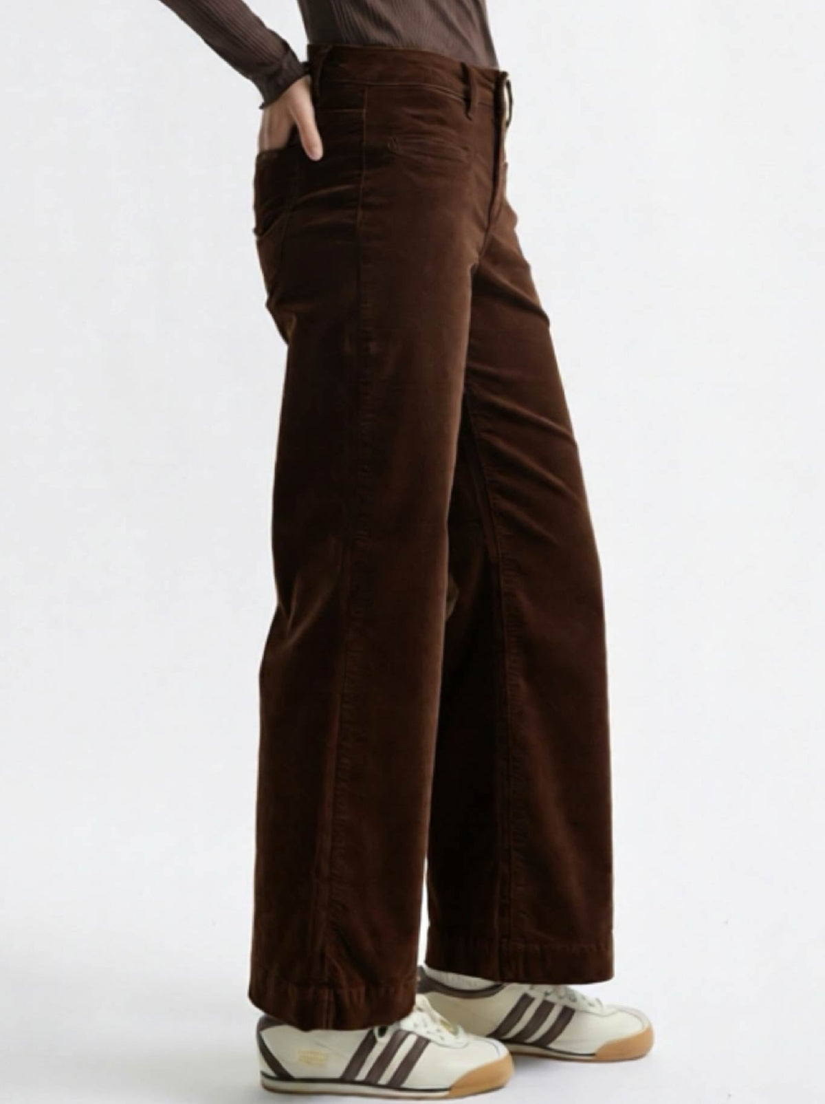 KIREINA FREYA VELVET JEAN (Chocolate)