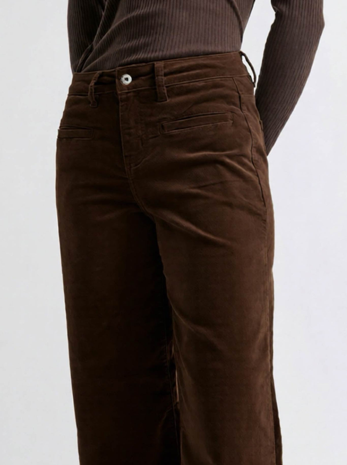 KIREINA FREYA VELVET JEAN (Chocolate)