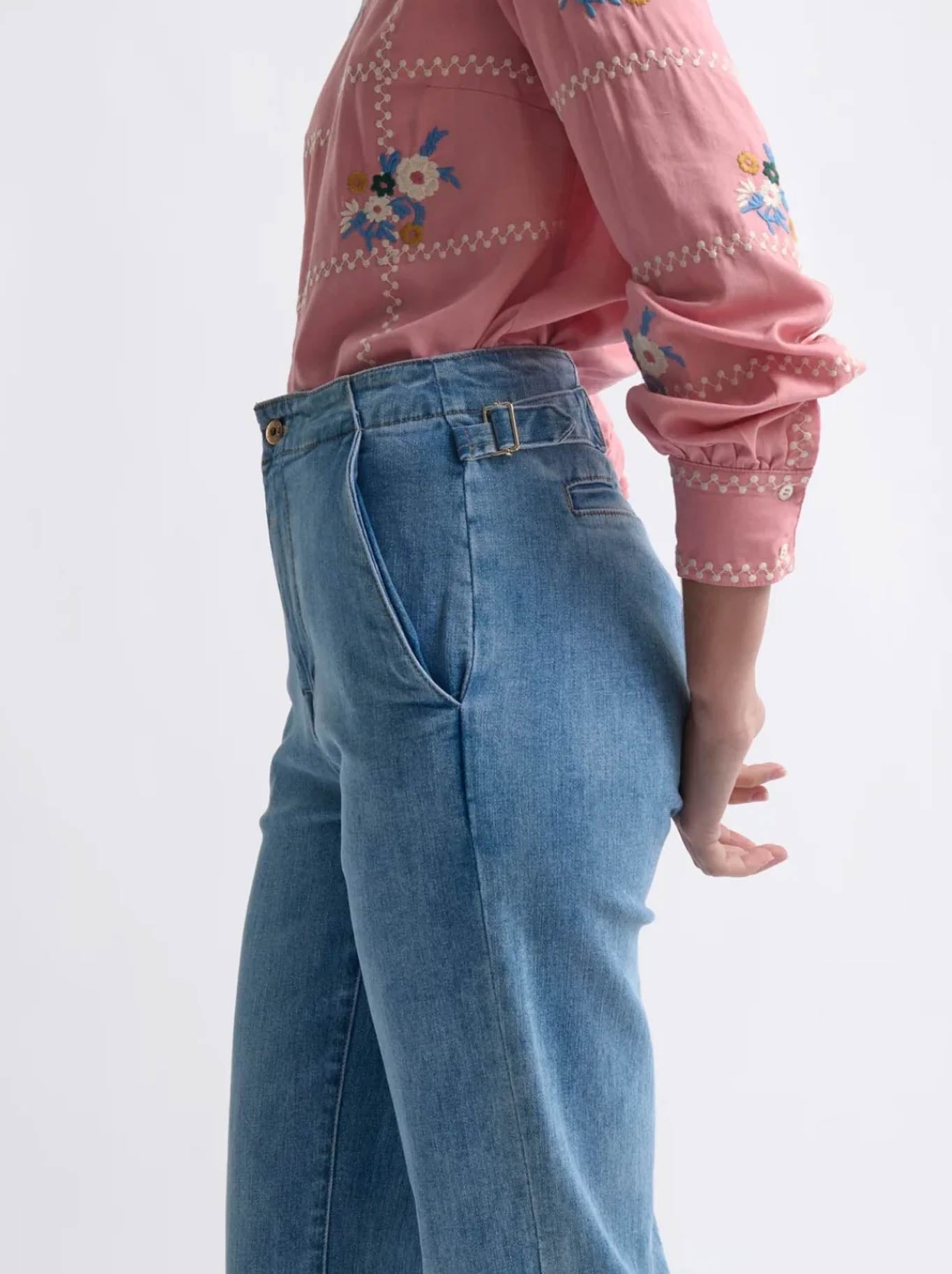 Kireina Sabrina Pant (70S Blue)