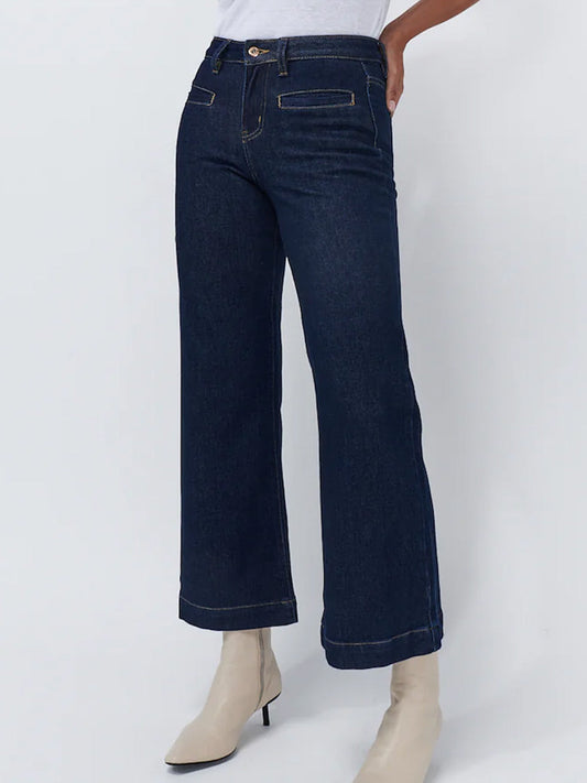 Image of Jeans. Productname: KIREINA FREYA JEAN in Indigo colour by brand - Kireina