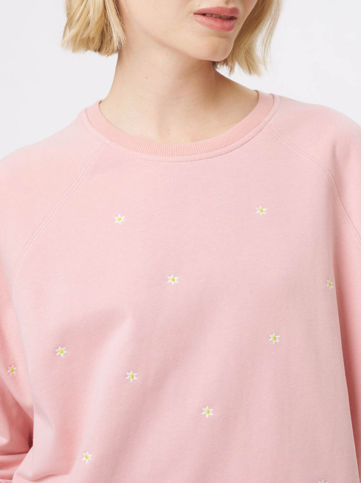 KIREINA PATTI SWEATSHIRT (Musk Pink Daisy)
