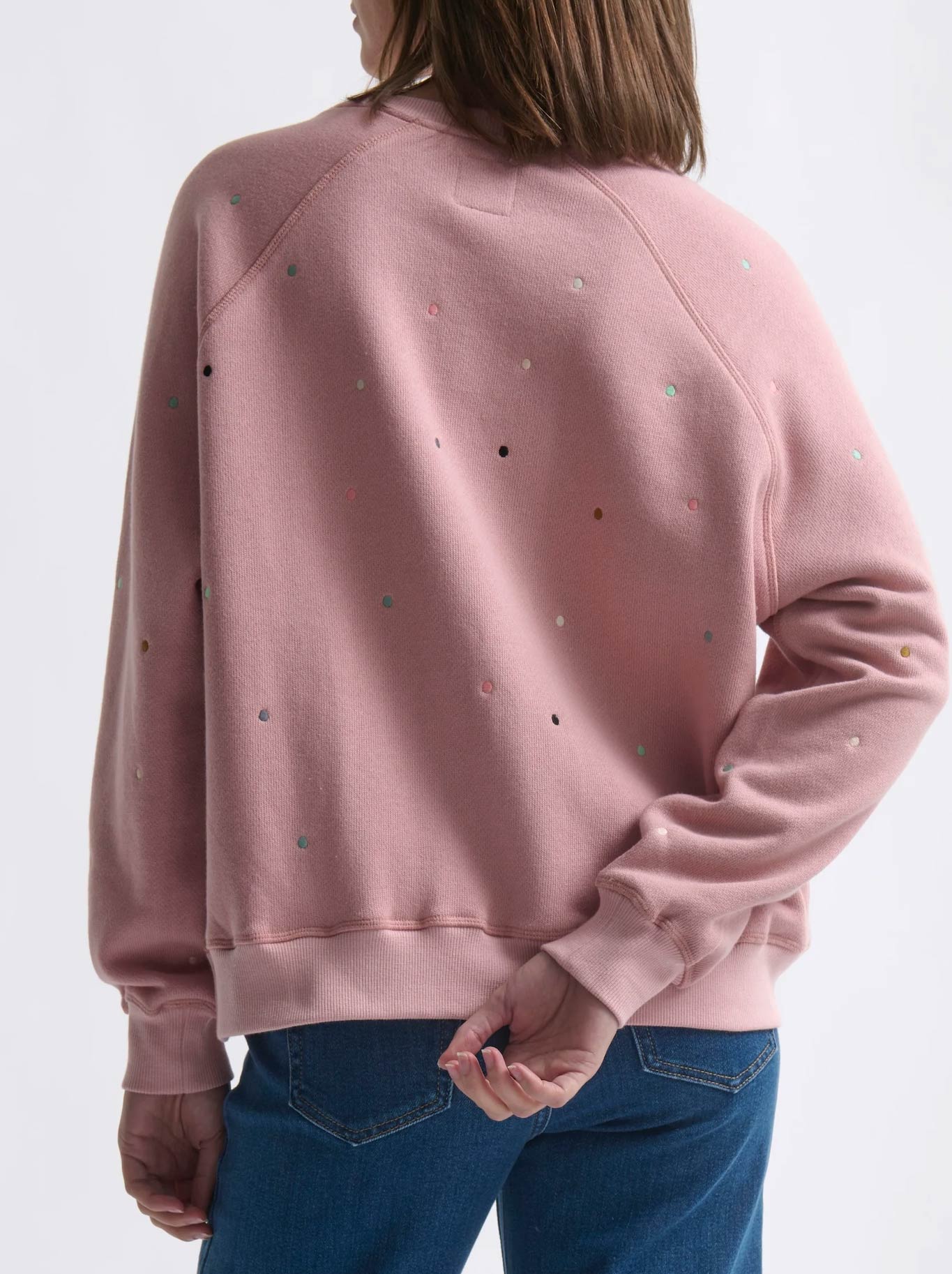 KIREINA PATTI SWEATSHIRT (Musk Pink)
