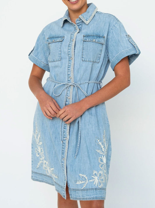 Image of Dresses. Productname: KIREINA SIMONE DRESS in Floral colour by brand - Kireina