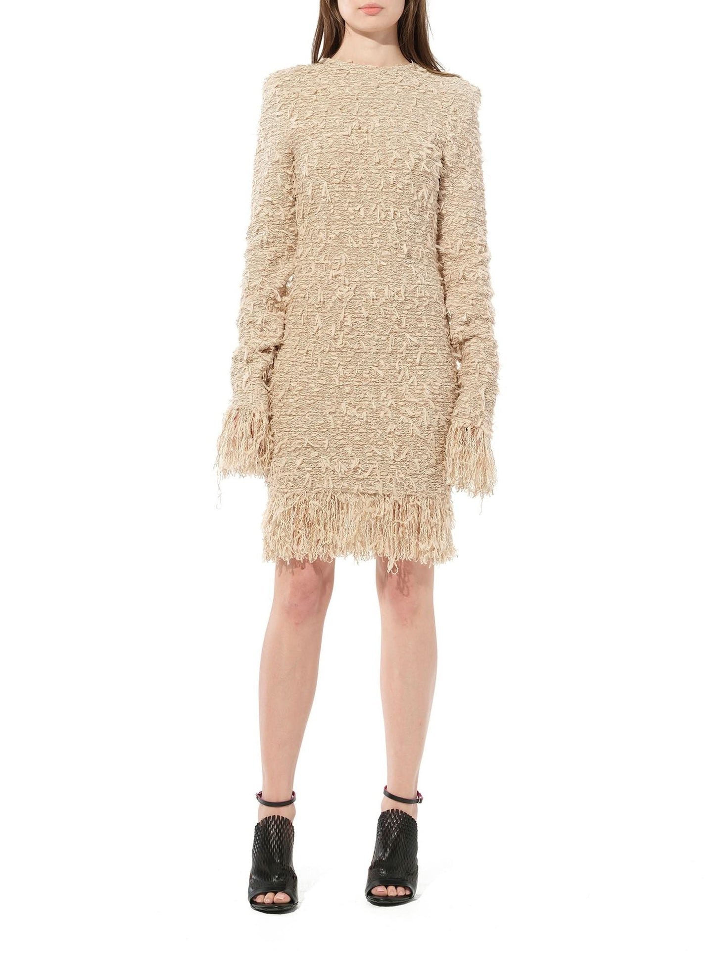 BALMAIN Knit Dress Const (Pink)