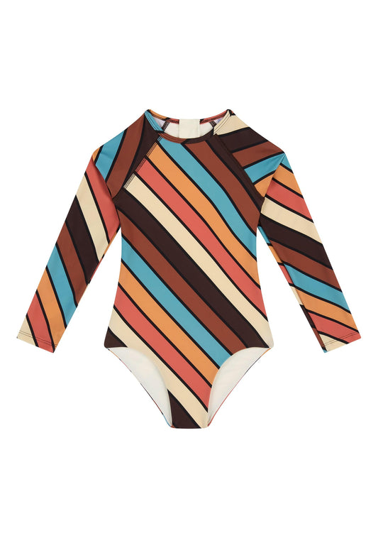 LITTLE AUGUSTE Suns Out Bodysuit (Print)