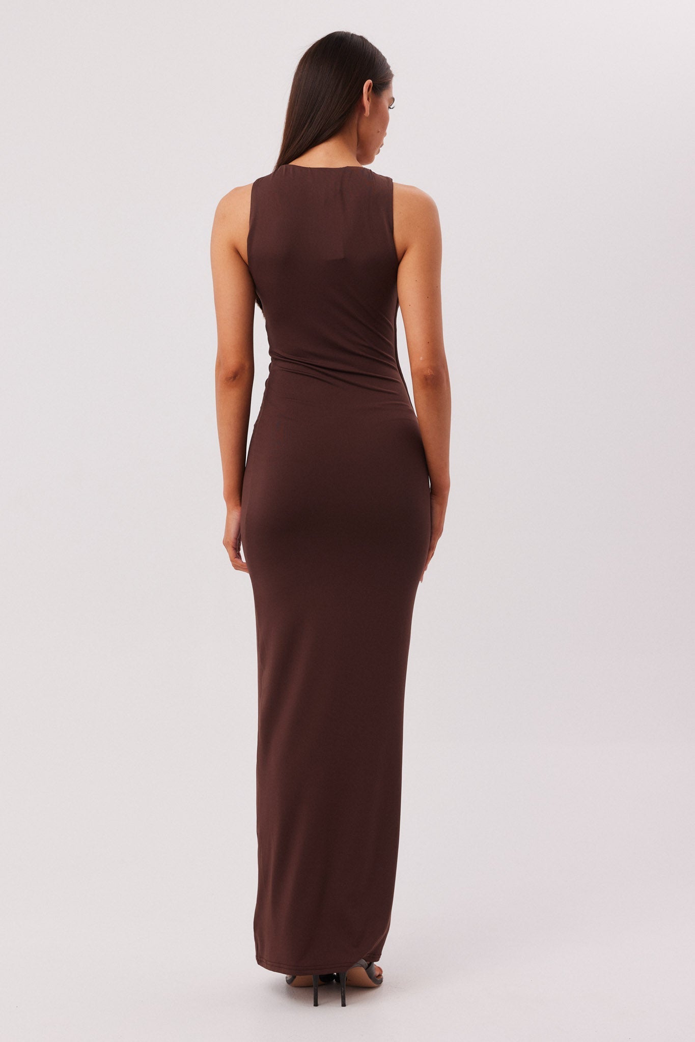 SNDYS LARA MAXI DRESS (Chocolate)