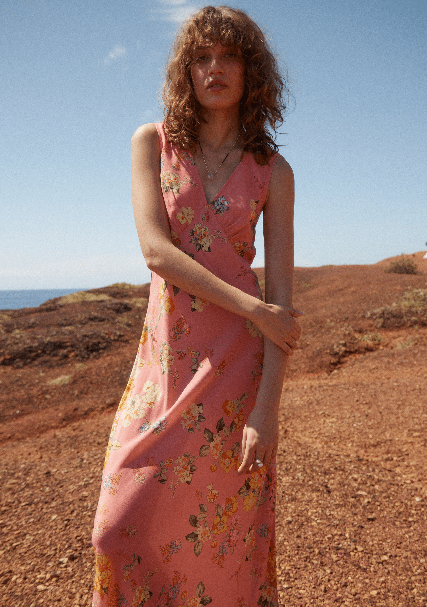 Image of Dresses. Productname: Auguste The Label Lara Maxi Dress in Pink colour by brand - Auguste The Label