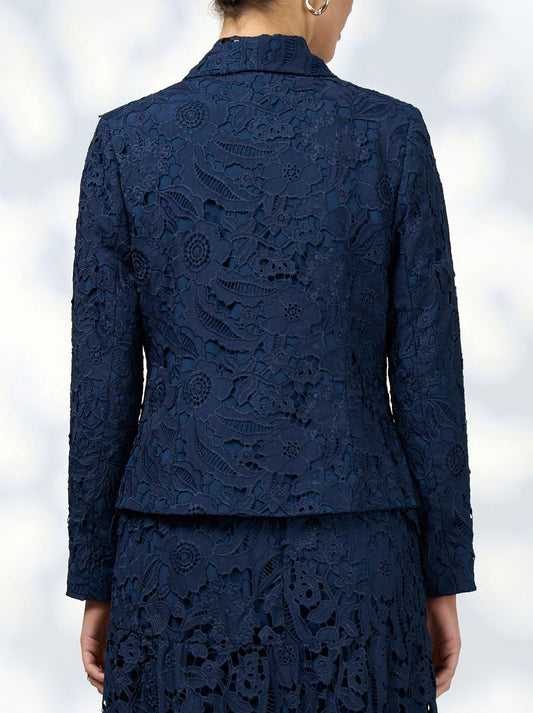 LOOBIE'S STORY KEIRA LACE JACKET (Indigo)