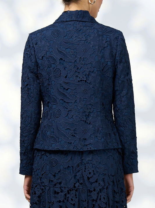 LOOBIE'S STORY KEIRA LACE JACKET (Indigo)