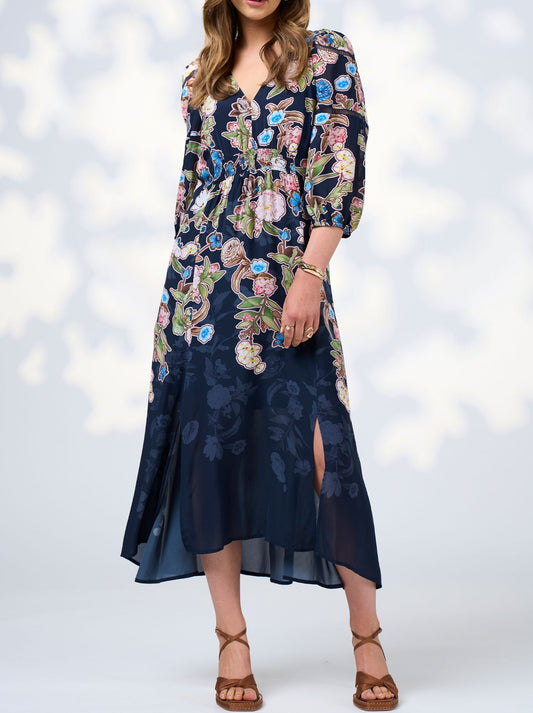 LOOBIE'S STORY MAEVE DRESS (Indigo)