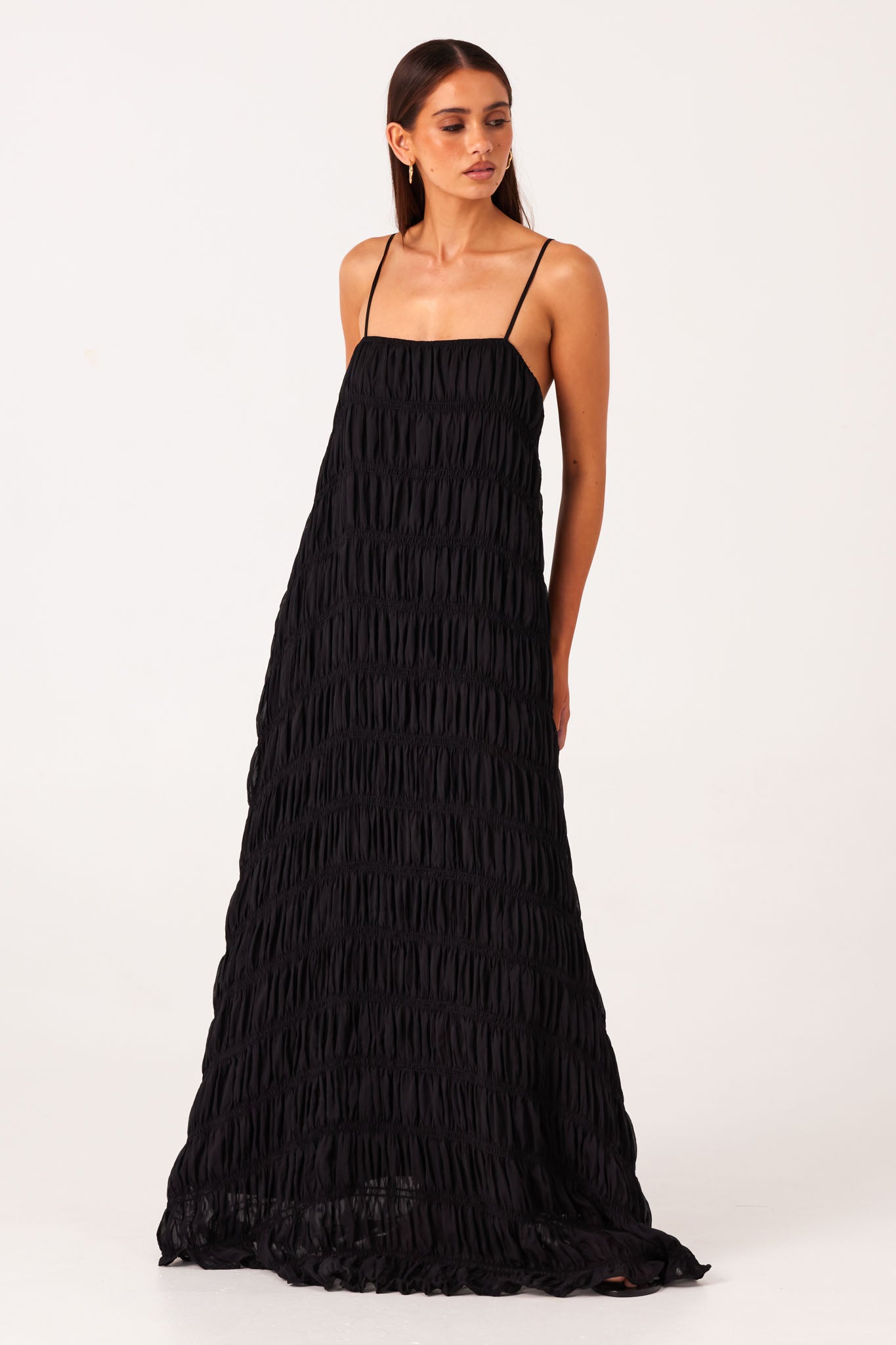SNDYS LOUISIANA MAXI DRESS (Black)