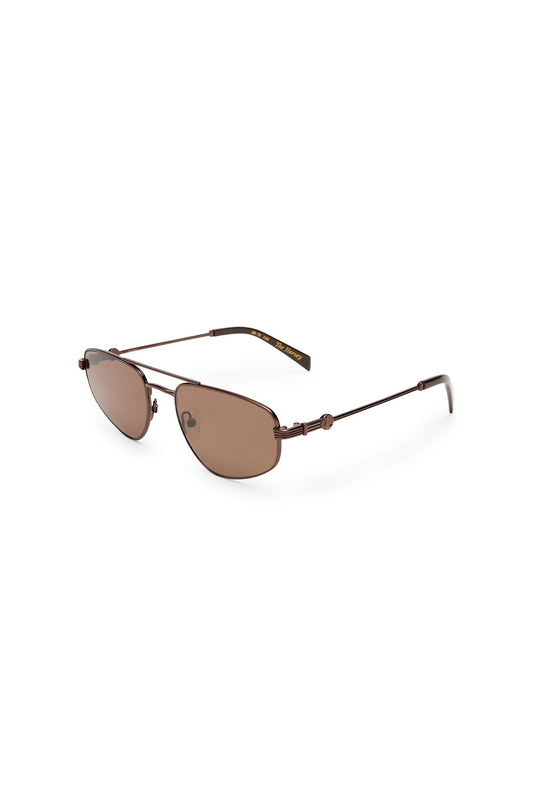 Image of Sunglasses. Productname: The Harvey in BROWN colour by brand - Manning Cartell