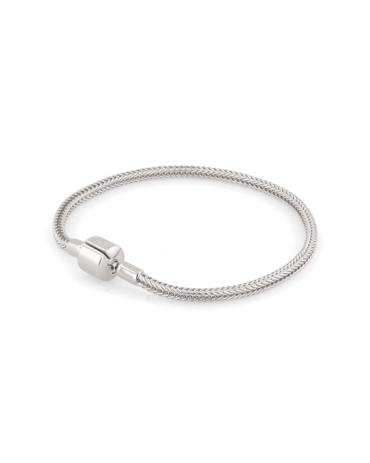 LAVANA La Mode Silver Spiga Chain Bracelet