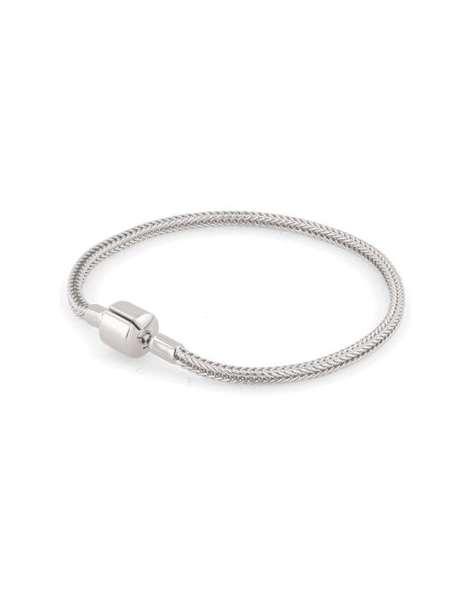 LAVANA La Mode Silver Spiga Chain Bracelet