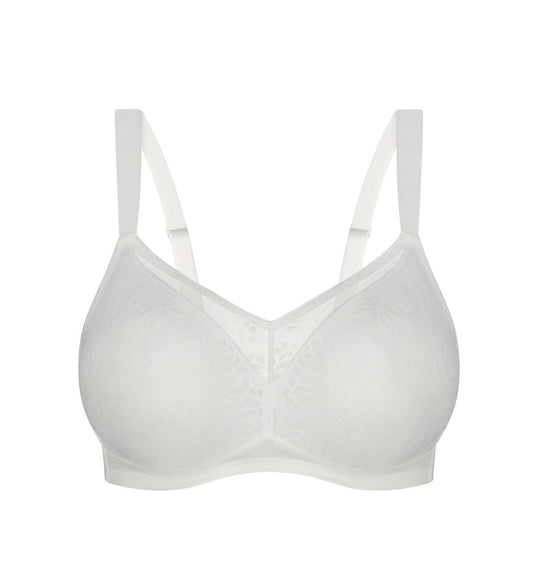 Triumph Lacy Wirefree Minimiser (White)