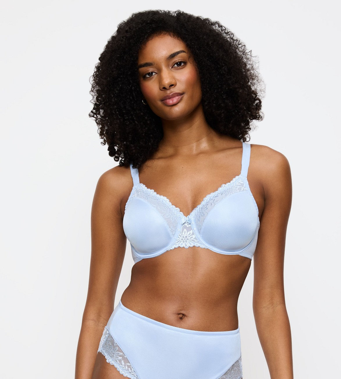 Image of Bras. Productname: Triumph Ladyform Soft Bra in Ice colour by brand - Triumph