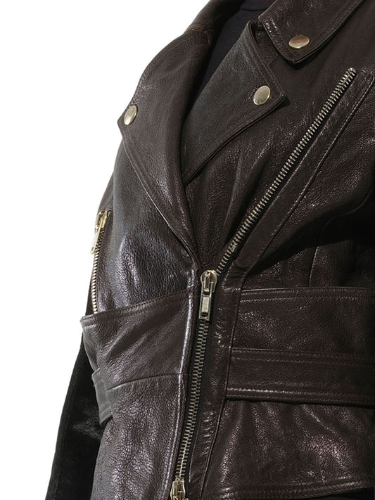 GIVENCHY Lamb Leather Jacket (Black)