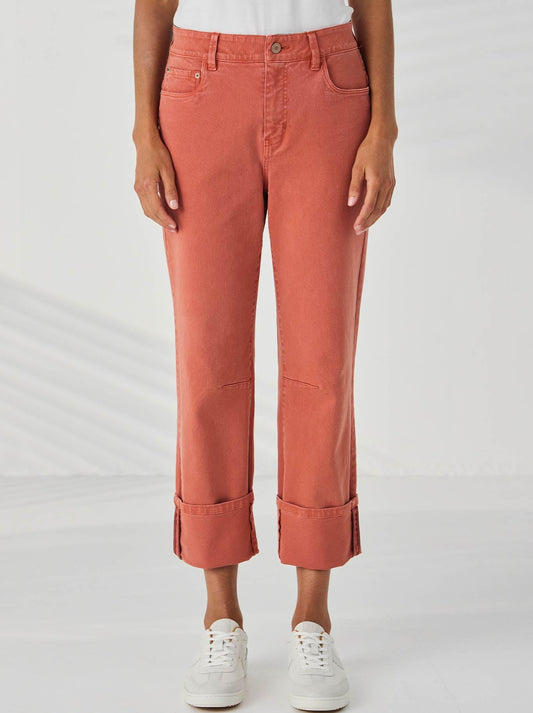 Image of Jeans. Product name - Lania The Label Avalon Jean in Amber colour by brand - Lania The Label
