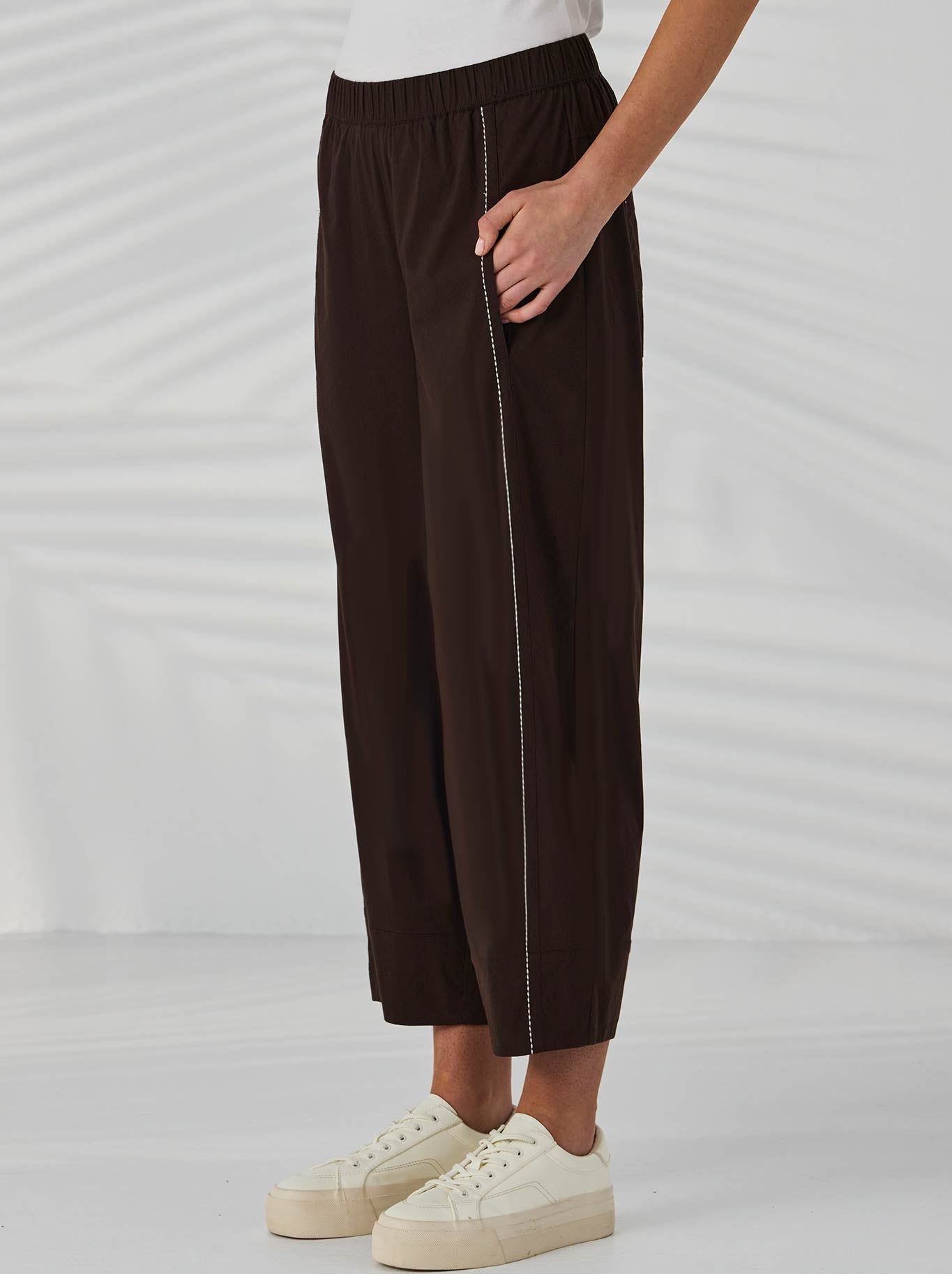Lania The Label Barrel Pant (Cocoa)
