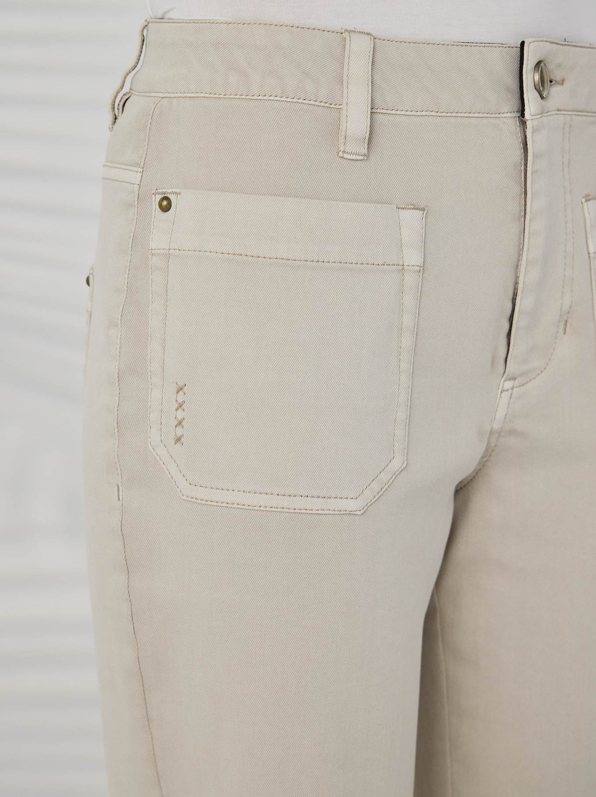 LANIA THE LABEL CHROME JEAN (Almond)