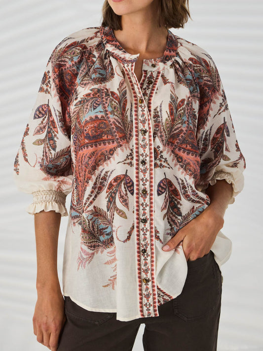 Image of Shirts. Product name - Lania The Label Marsh Shirt in Marsh colour by brand - Lania The Label