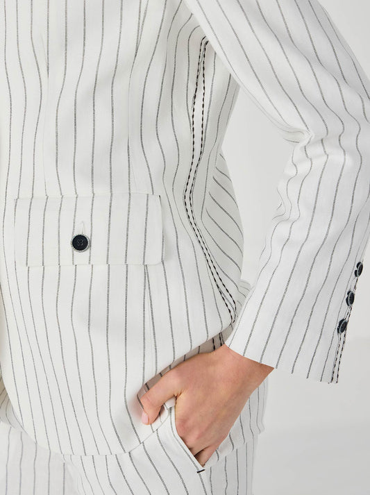 Lania The Label Director Jacket (Off White)