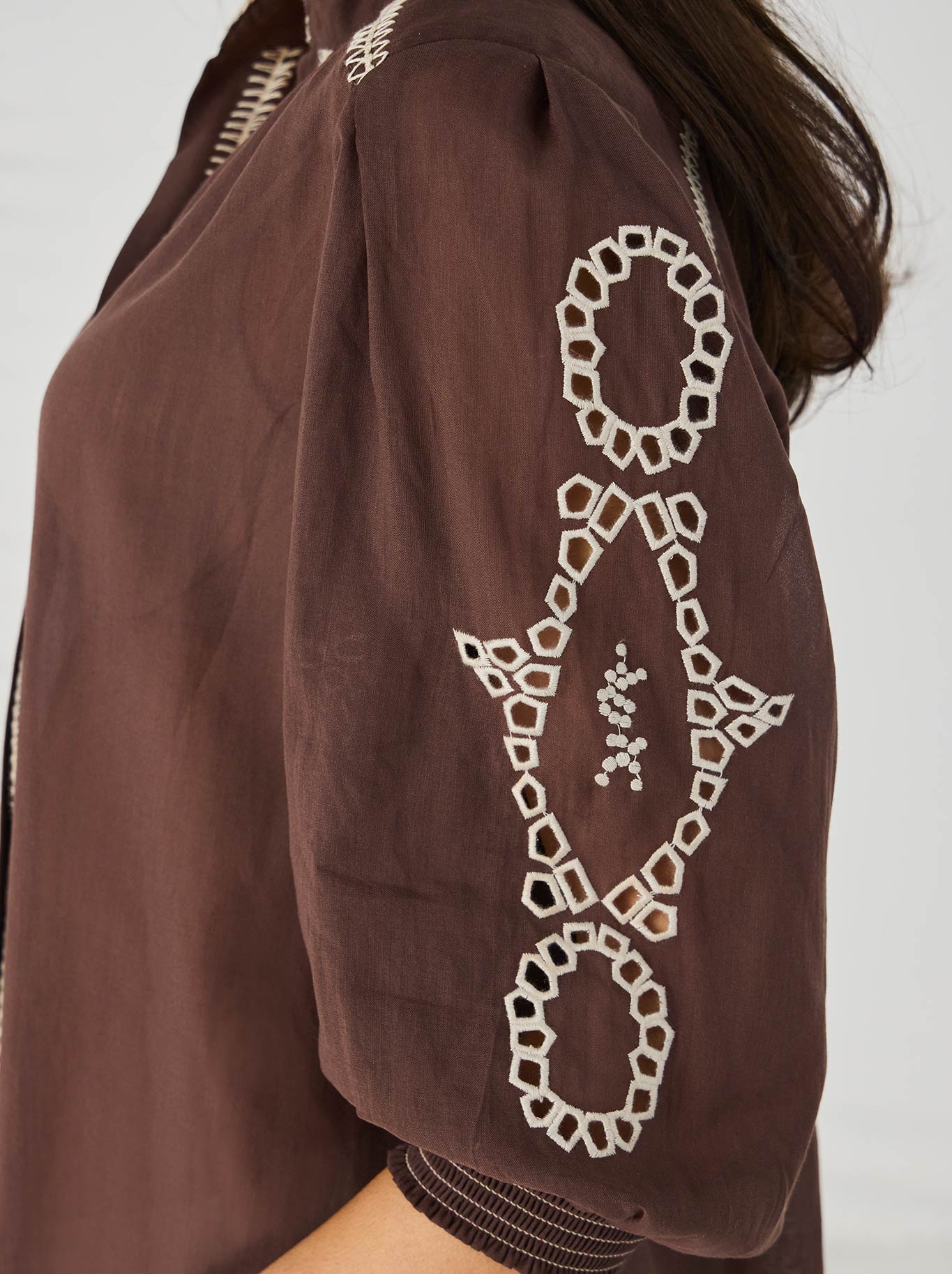 Lania The Label Chloe Shirt (Cocoa)