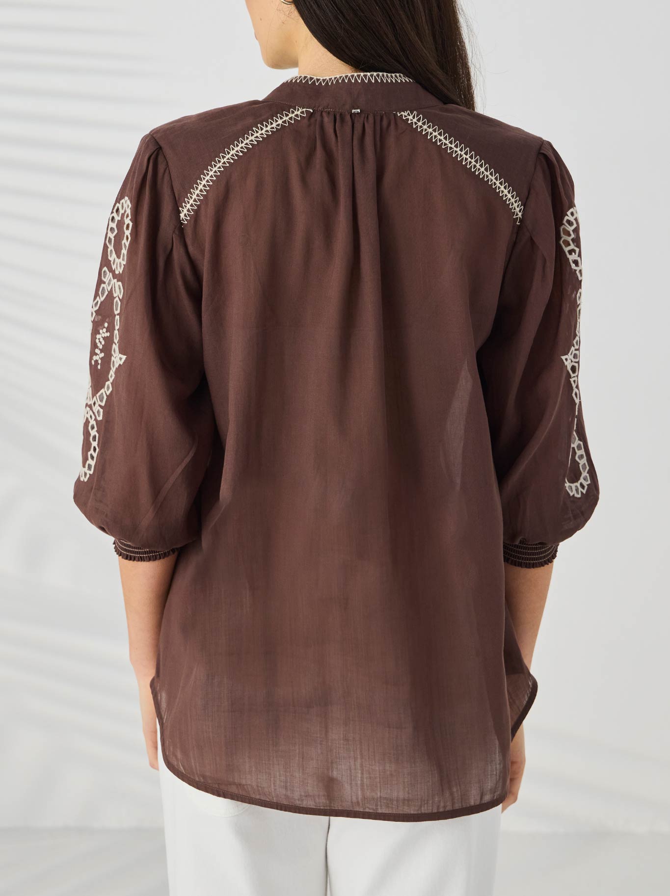 Lania The Label Chloe Shirt (Cocoa)