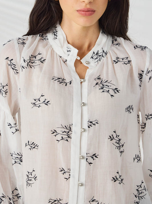 Lania The Label Twig Shirt (Off White)