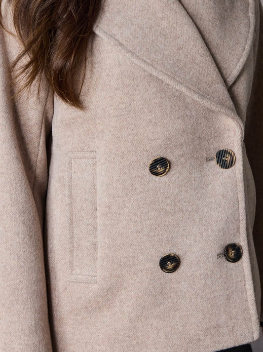 LANIA THE LABEL LUKA COAT (Blush)