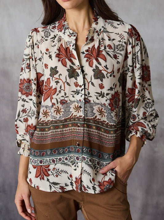 Image of Shirts. Productname: Lania The Label Meadow Shirt in Print colour by brand - Lania The Label