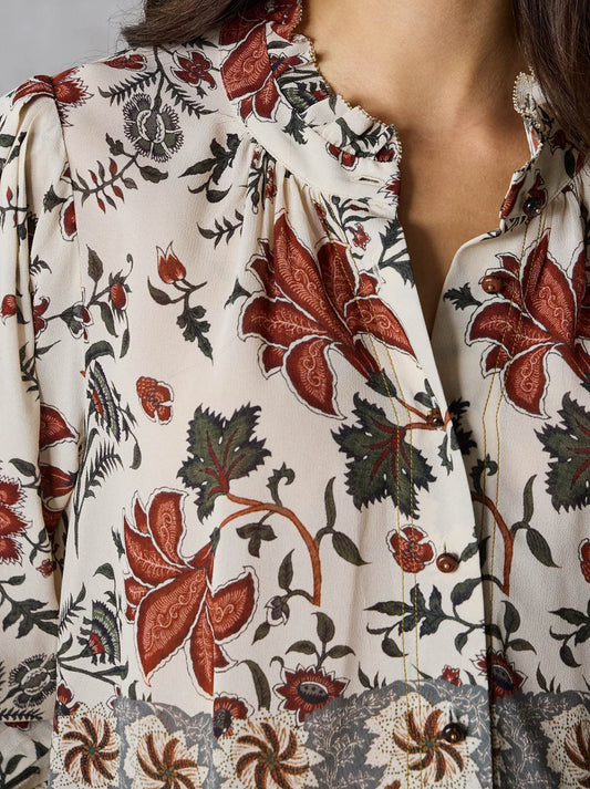 LANIA THE LABEL MEADOW SHIRT (Print)