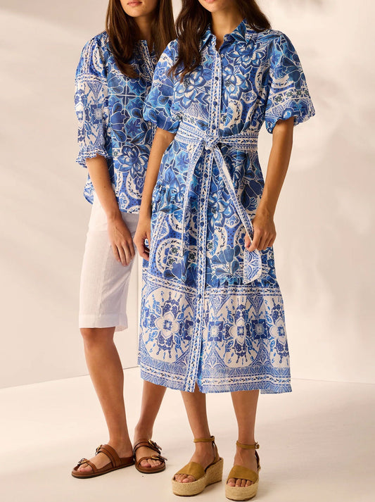 LANIA THE LABEL PORTO DRESS (Print)