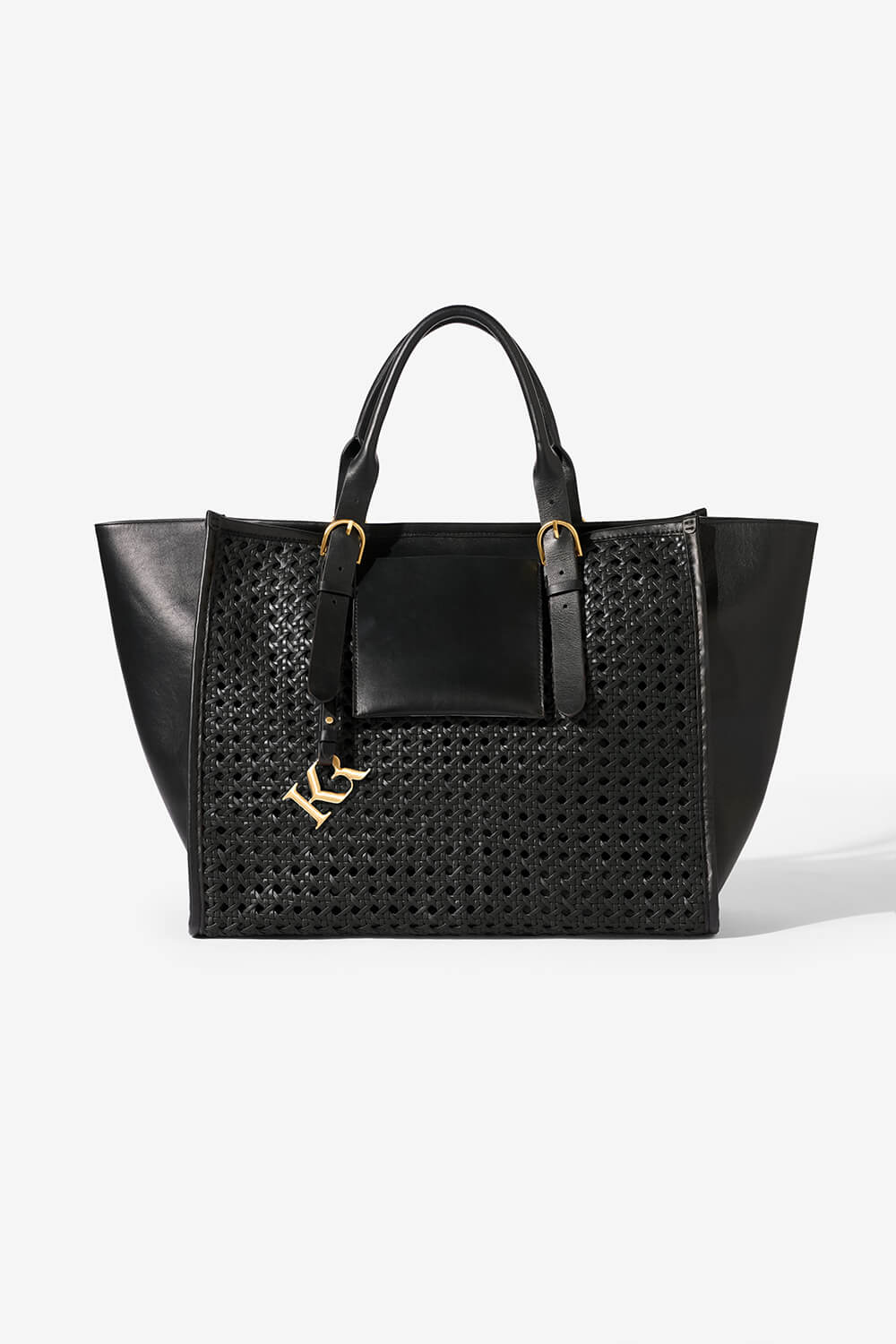 Image of Bags. Product name - KINNON BY ROMY TOTE BAG BLACK in Black colour by brand - KINNON