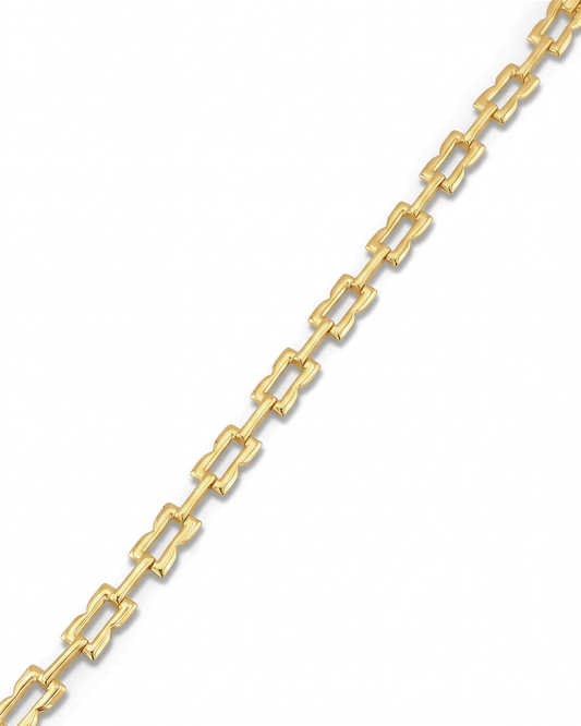 Image of Bracelets. Product name - Lavana Signature Gold Bracelet in colour by brand - LAVANA